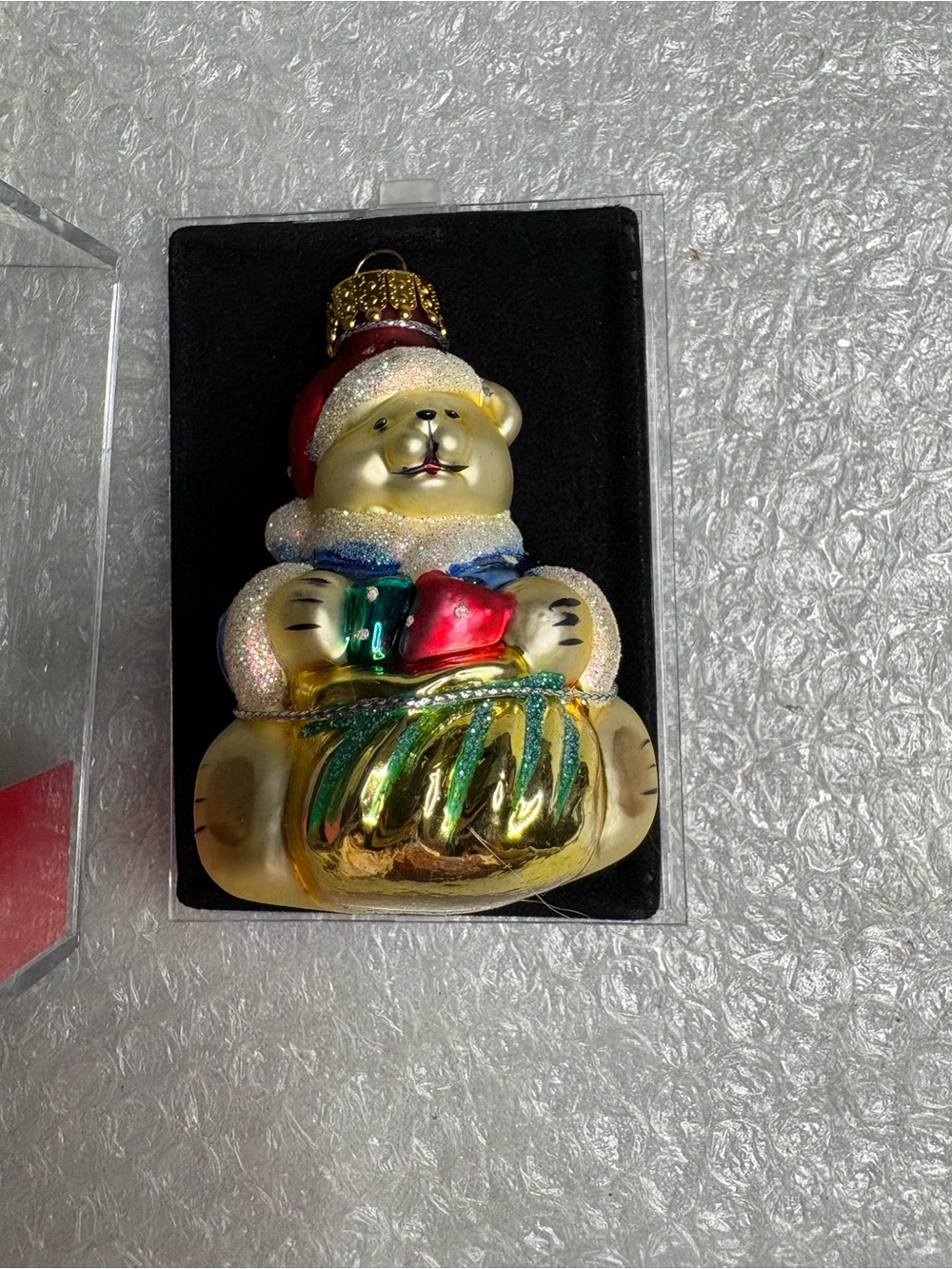 Holiday Lane Teddy Bear Christmas Ornament